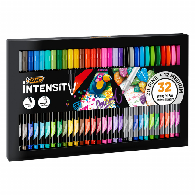Intensity Writing Box Fineliner 32-set