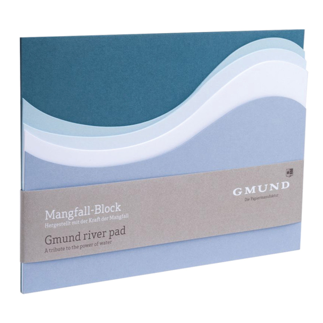 River Pad Anteckningsblock A5 Greyblue