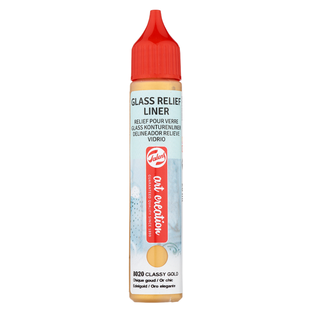 Glass Liner 28 ml Classy Gold
