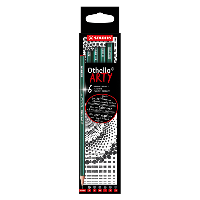 Othello Blyertspenna B+H 6-pack