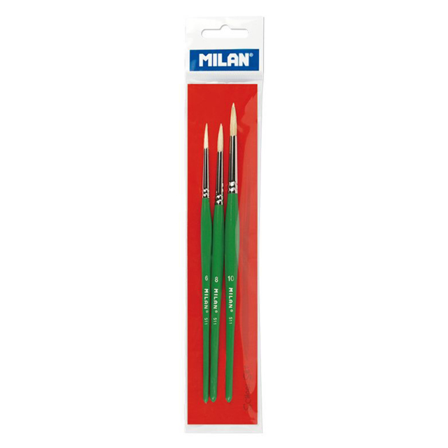 Serie 511 Penselset 3-pack