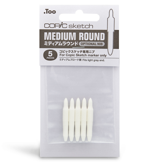 Sketch Spets Medium Rund 5-pack