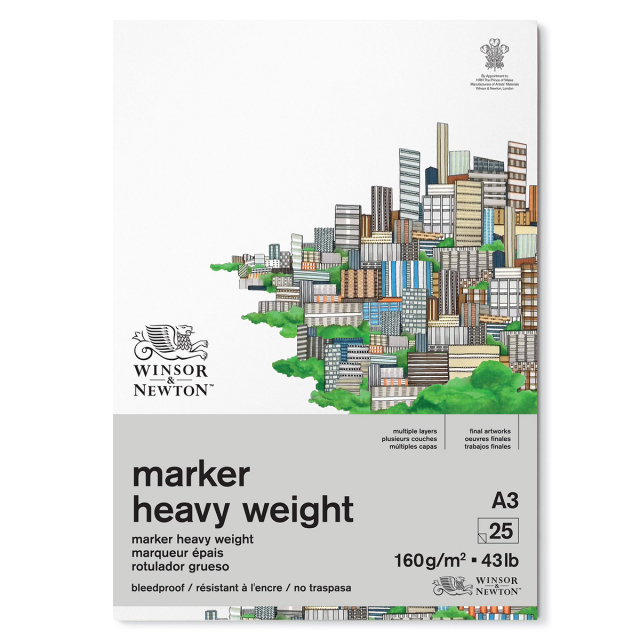 Markerblock Heavyweight A3 160g