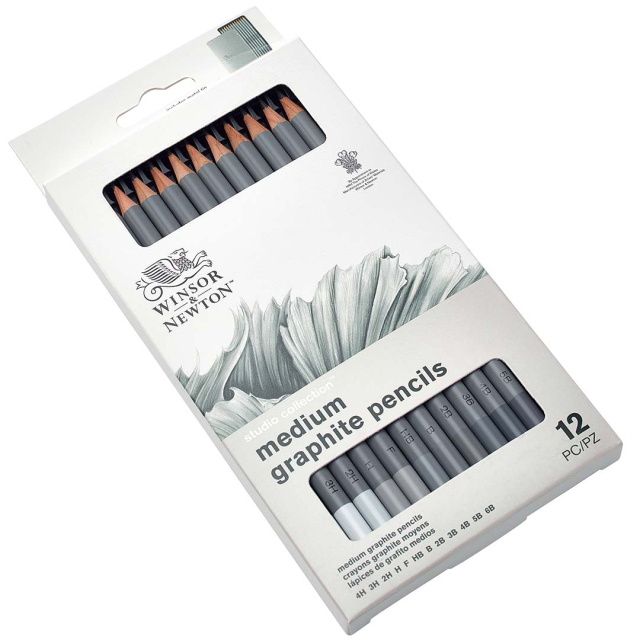 Studio Collection Blyertspennor Medium 12-set