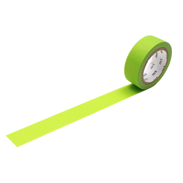 Washi-tejp Matte Yellowgreen