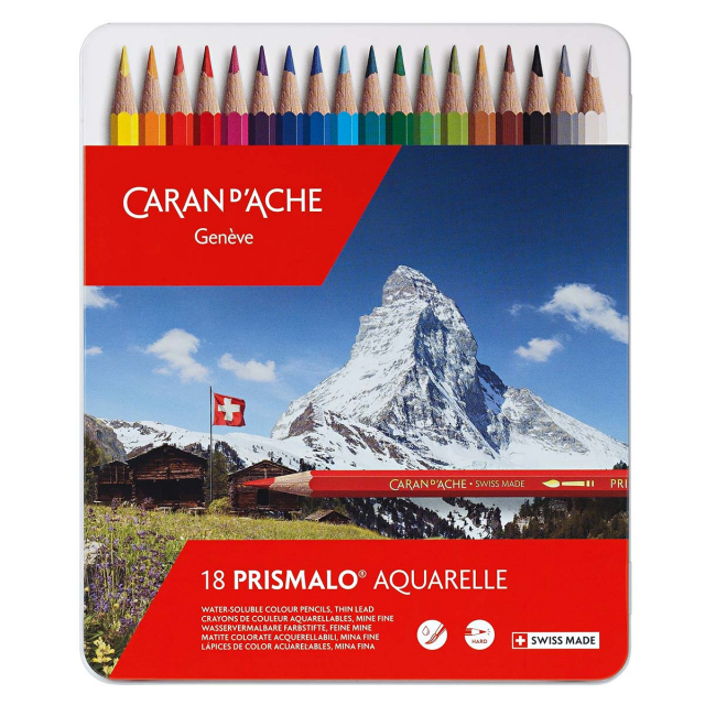 Prismalo Akvarellpennor 18-set