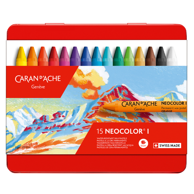 Neocolor I Pastellkritor 15-set