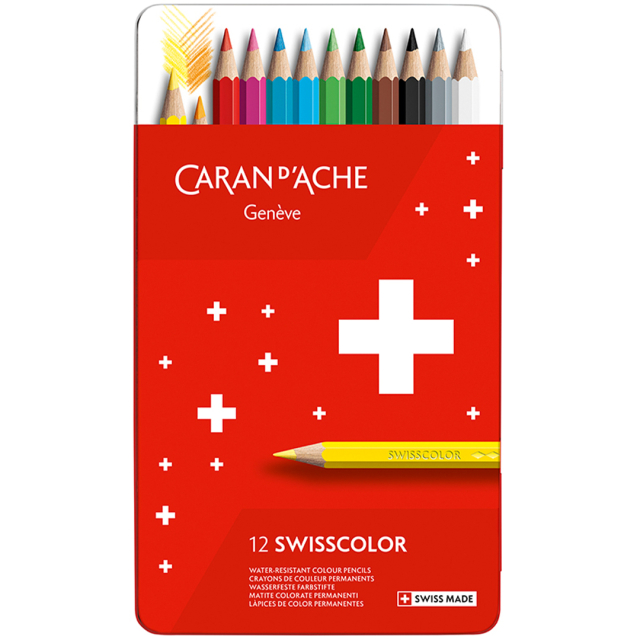 Swisscolor Färgpennor 12-set