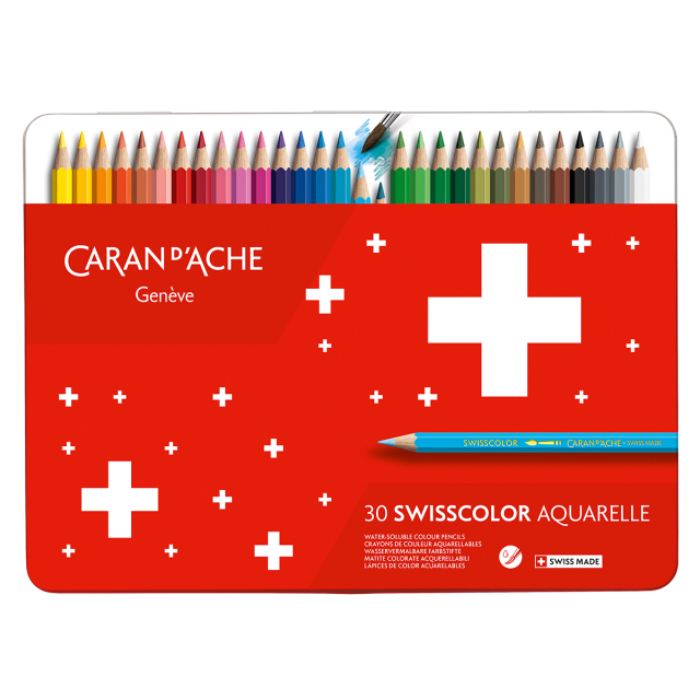Swisscolor Akvarellpennor 30-set