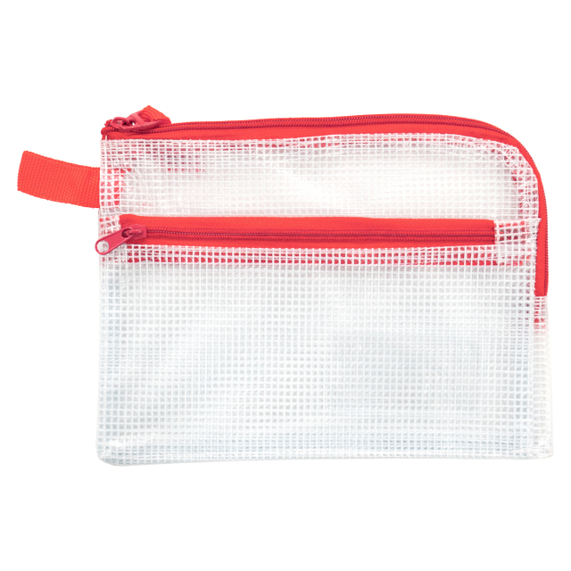 Zipper Pouch 19x14 cm Dubbla fack