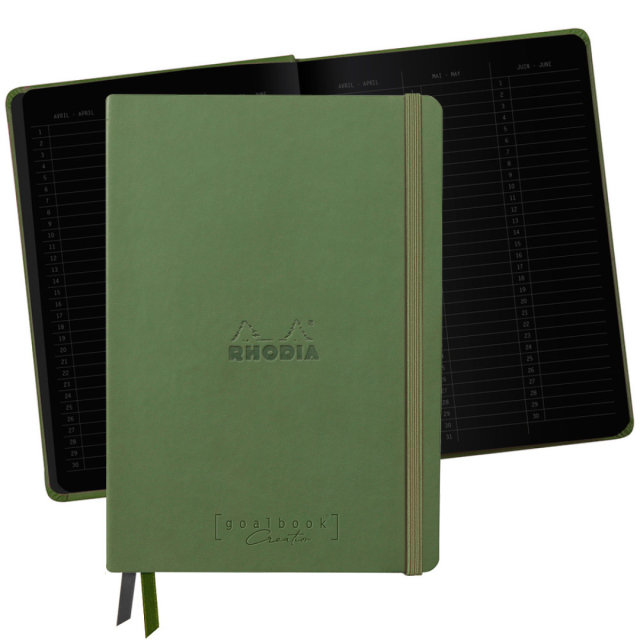 GoalBook Creation A5 Sage (Svart papper)