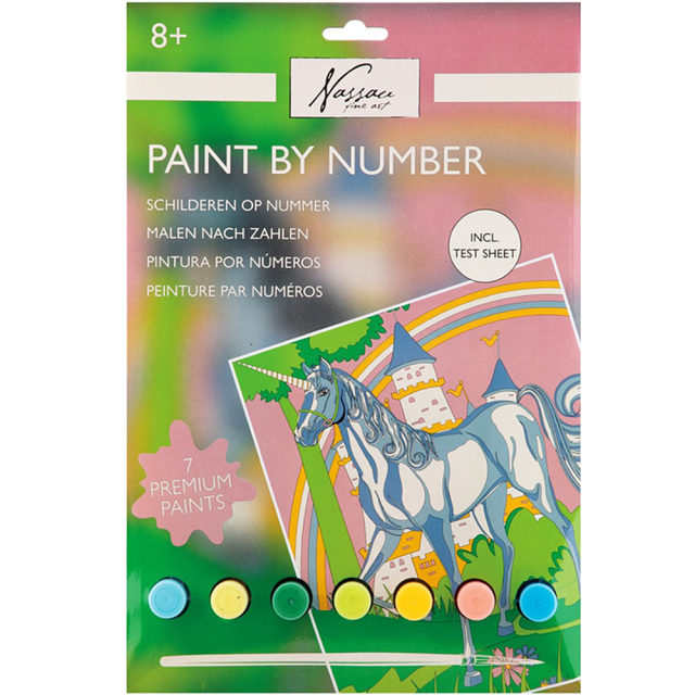 Paint by number Enhörning