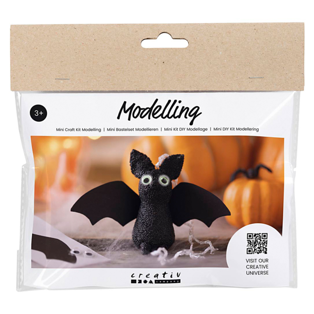 Mini DIY-kit Modellera Fladdermus (3 år+)