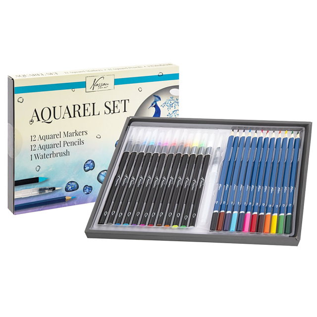 Akvarellset 25-pack