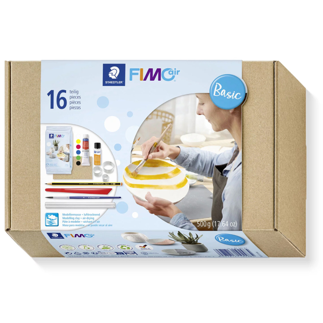 FIMO Air Mix-set Basic 16 delar