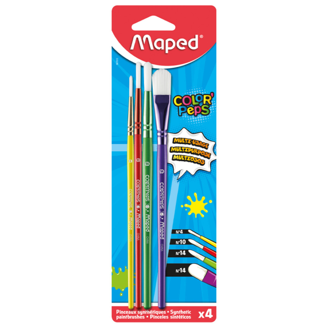 Color'Peps Barnpenslar 4-pack
