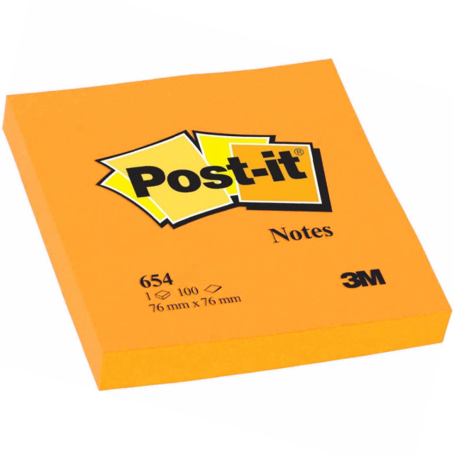 Post-it 76x76 Neon-orange