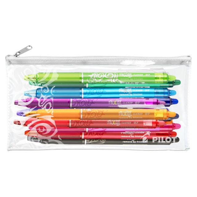 FriXion Clicker 0.7 13-pack i fodral
