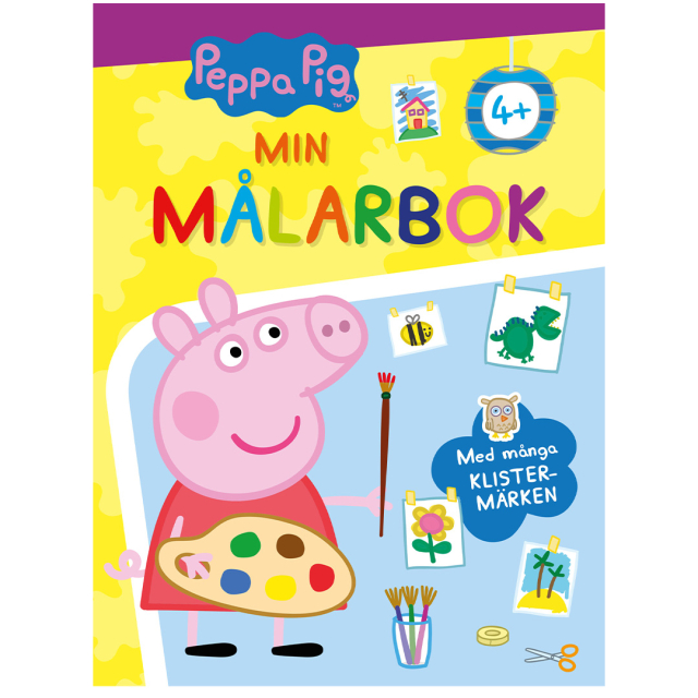 Greta Gris Målarbok