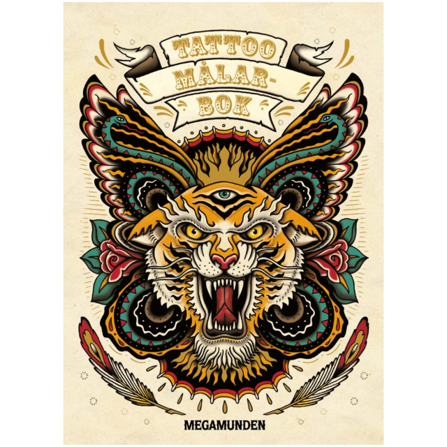Tattoo Målarbok