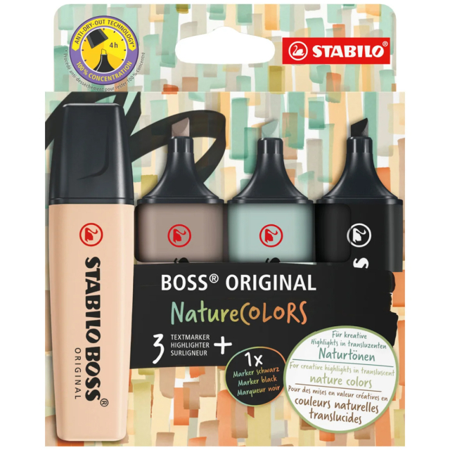 Boss Nature Colors 4-pack No.2