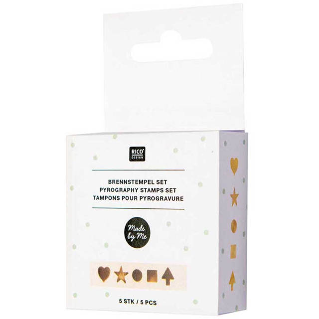 Stämpelset till brännpenna 5-pack