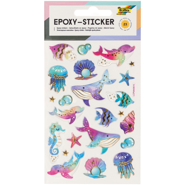 Epoxy stickers Havet 1 Ark