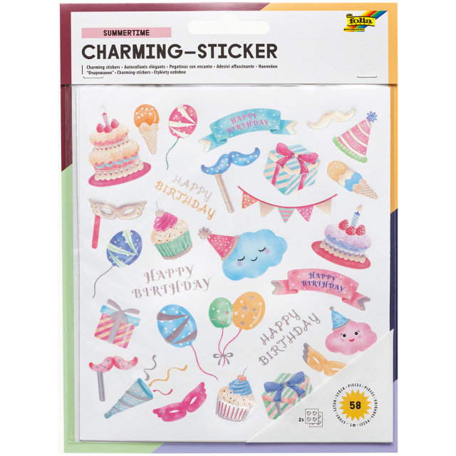 Sticker Sommarlov 2 Ark