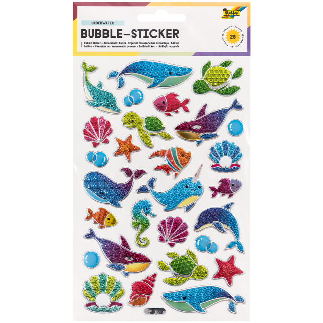3D stickers Havet 1 Ark