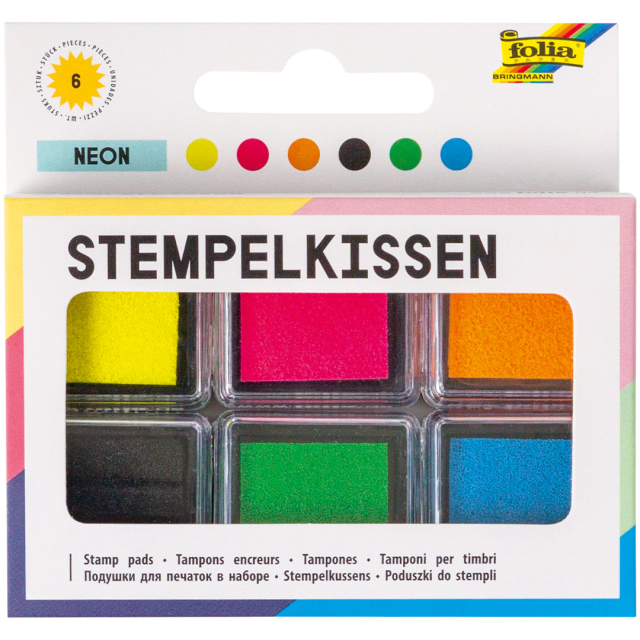 Stämpeldyna Neon 6-pack