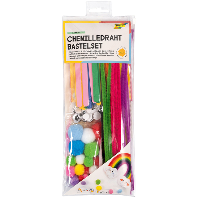 DIY-kit piprensare Rainbow 212 delar