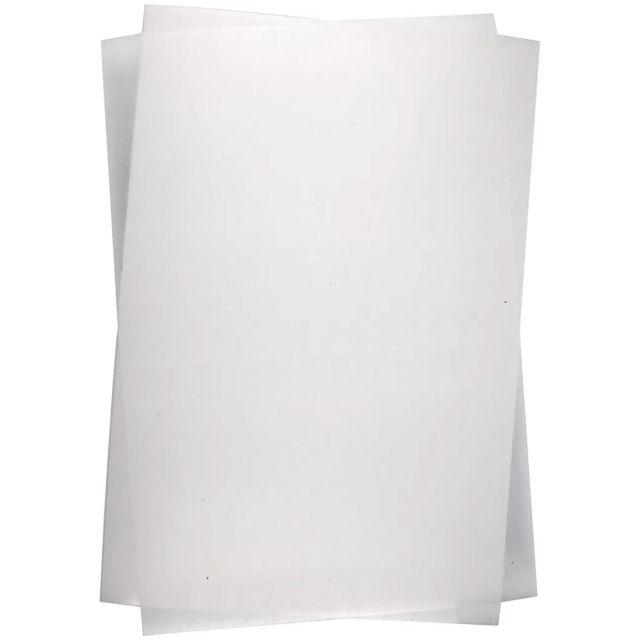Krympplast 10 ark Mattvit 20x30 cm