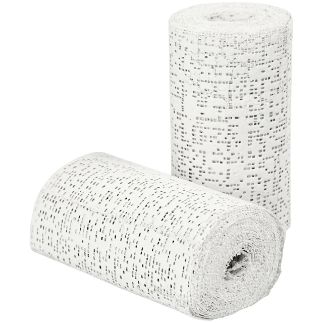 Gipsbindor 10cm/2,7m 2st