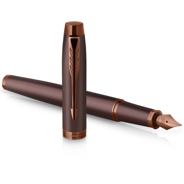 IM Monochrome Burgundy Reservoar Medium i gruppen Pennor / Fine Writing / Reservoarpennor hos Pen Store (131991)