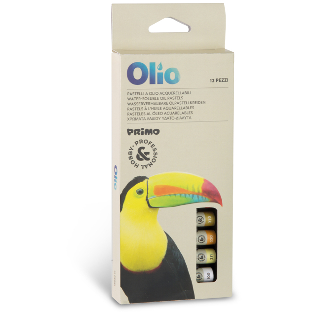 Oljepastellkritor 12-set