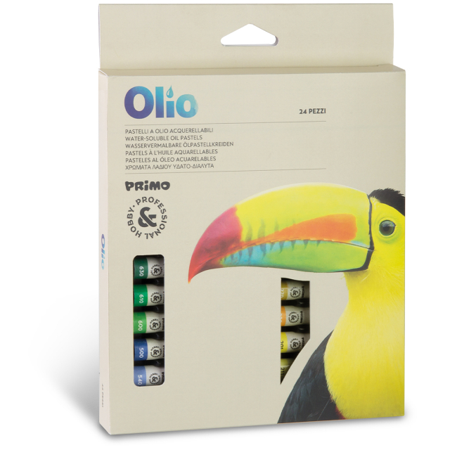 Oljepastellkritor 24-set