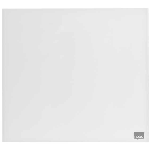 Glastavla Nobo 30x30 cm Vit