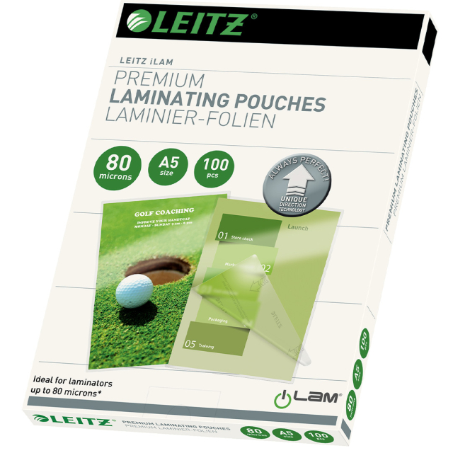 Lamineringsficka A5 80 mic 100-pack
