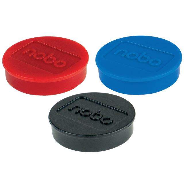 Magneter 30 mm 4-pack Svart i gruppen Skapande & Hobby / Organisera / Hemmakontor hos Pen Store (132338)