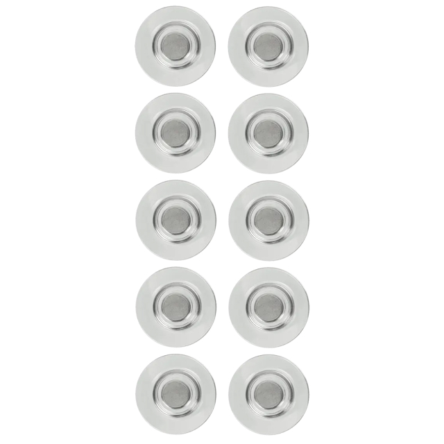 Magneter 32 mm Extra-starka 10-pack Clear