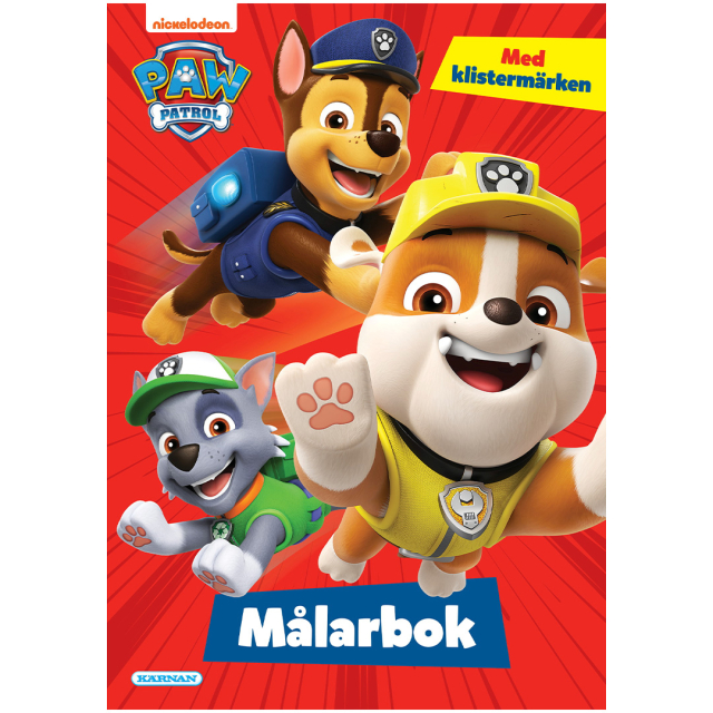Paw Patrol Målarbok