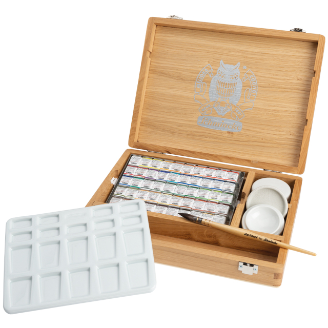 Horadam Aquarell Träskrin 50-set + accessoarer