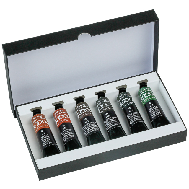 Oljefärg 6x20 ml Natural Earth Colours