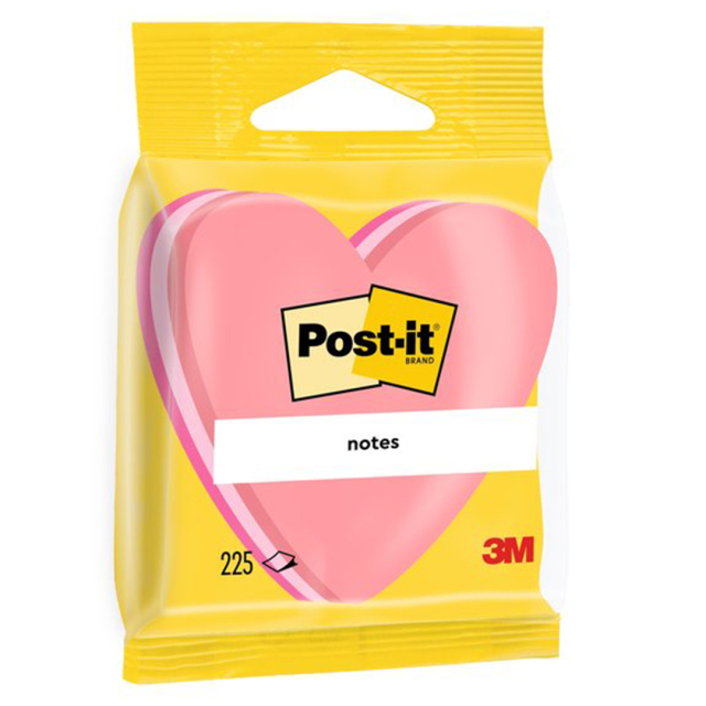 Post-it 70x70 Hjärta