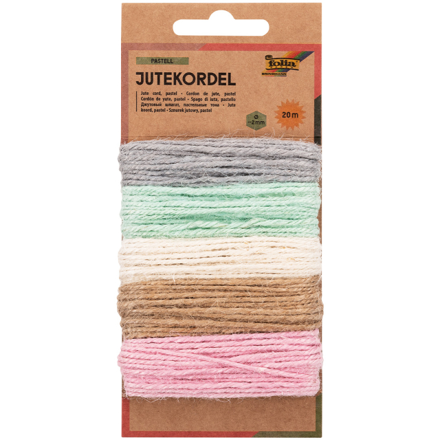 Jutesnöre Pastell 20 m