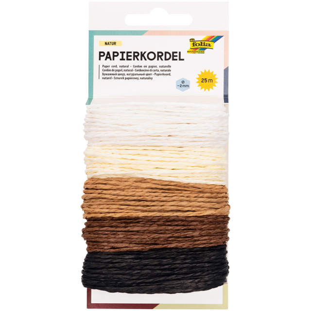 Papperssnöre Natur 20 m