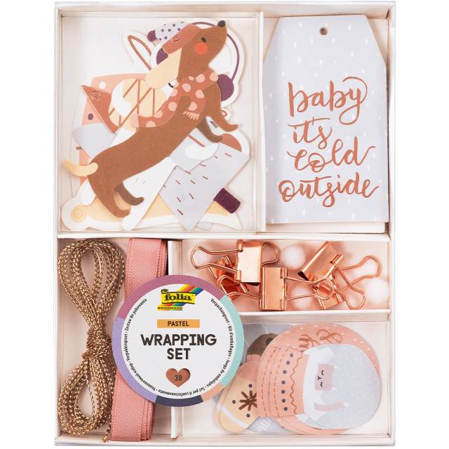 Inslagningskit Pastell 38-set