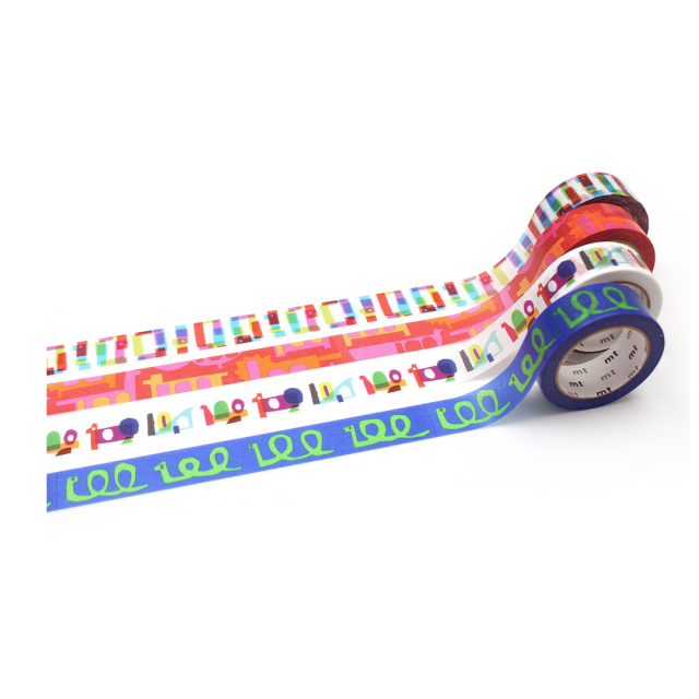 Washi-tejp 100th Anniversary Ottaipnu 4-set