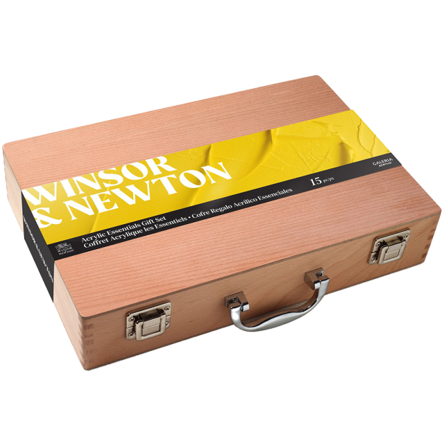 Galeria Acrylic Wooden Box 15-set