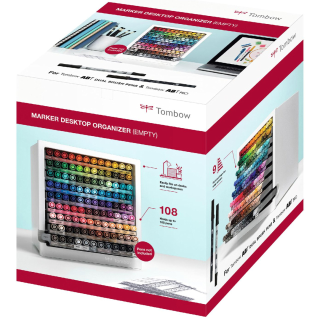ABT Dual Brush Pen Desktop Organizer (Tomt)